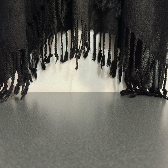 Anna & Ava Women's One Size Ombre Kimono Beach Cover Open Front Fringe - Picture 5 of 9